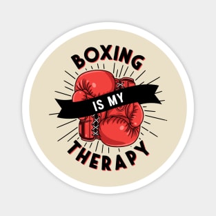 Boxing is my Therapy Magnet